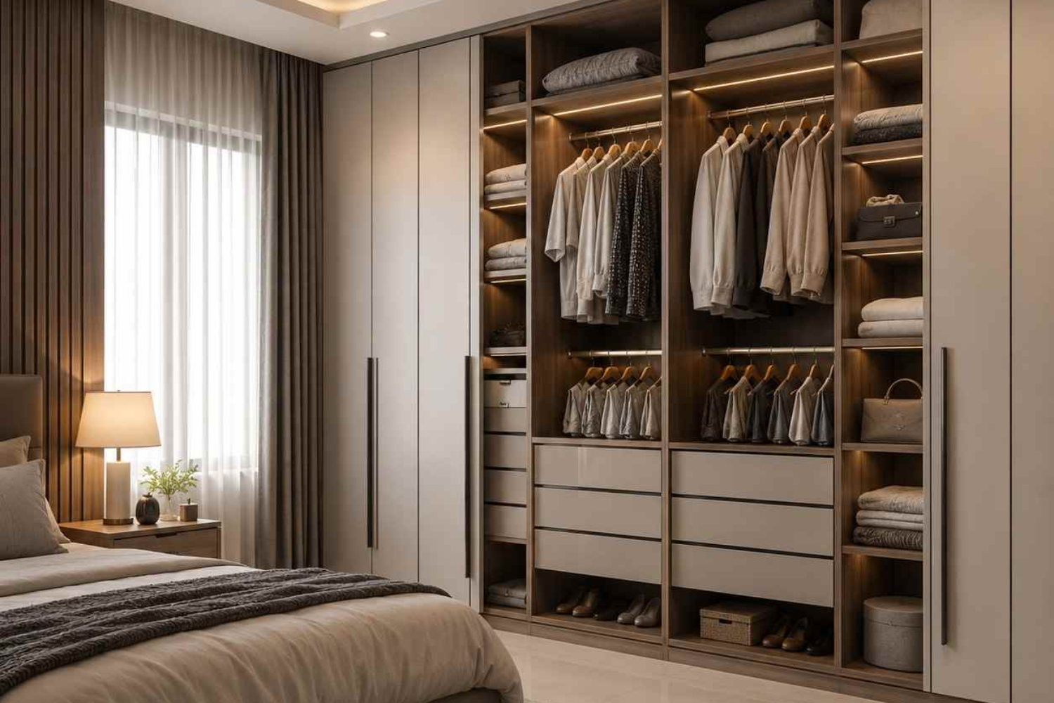 How to Choose the Perfect Wardrobe for Your Bedroom