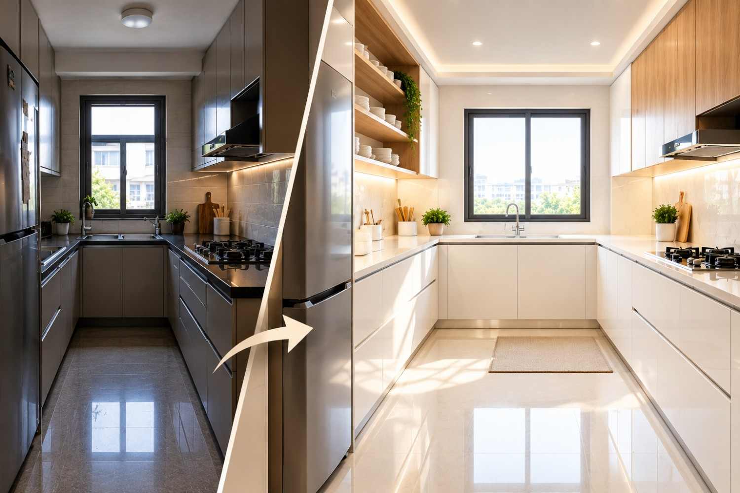 How to Make a Small Kitchen Look Bigger