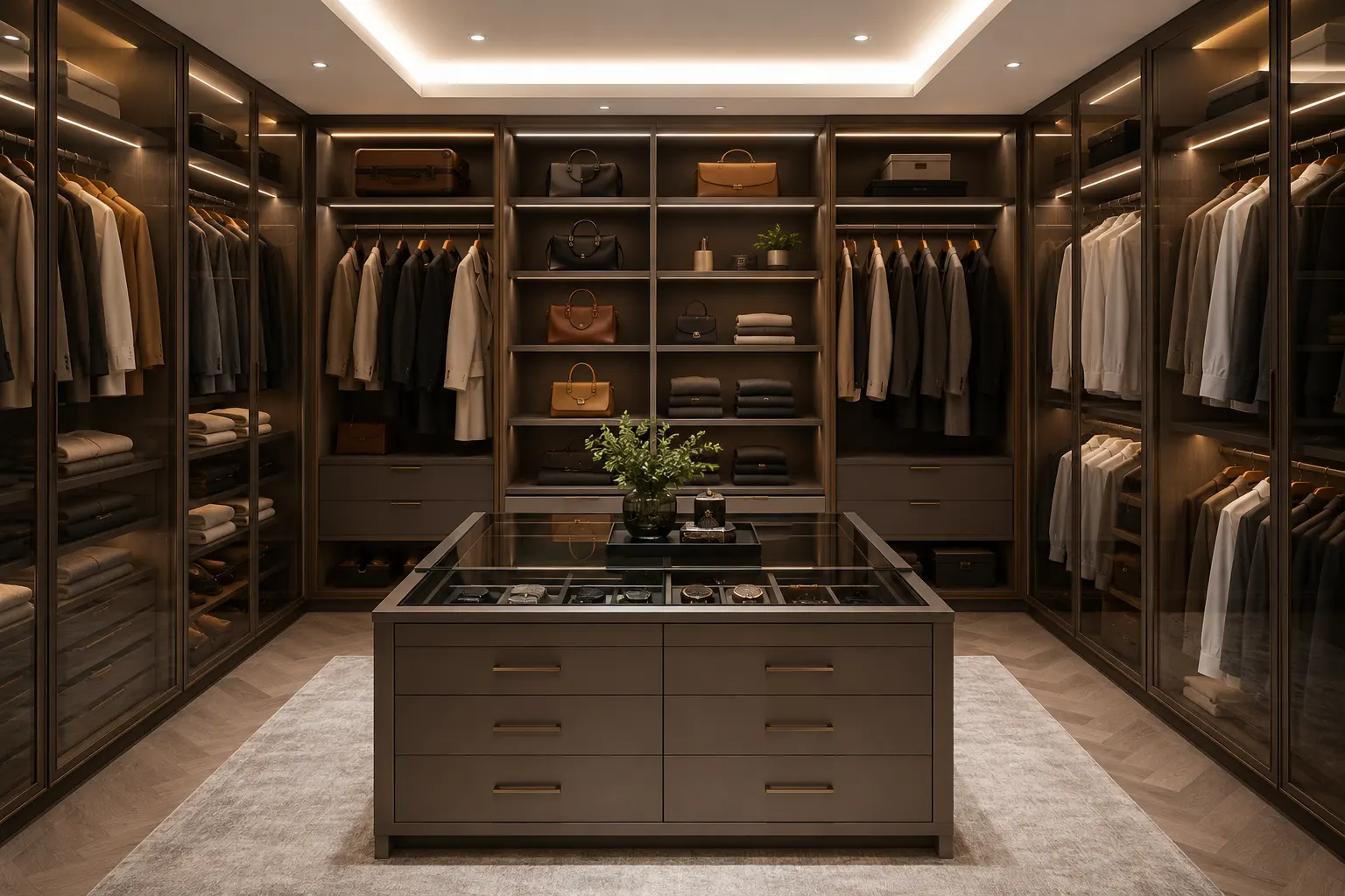 Best Custom Walk-in Closet Wardrobe Designs | Baldia Interiors